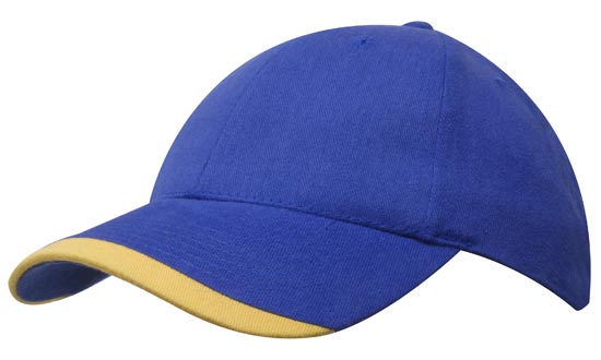 Brushed Heavy Sports Twill w/Contour Trim Peak