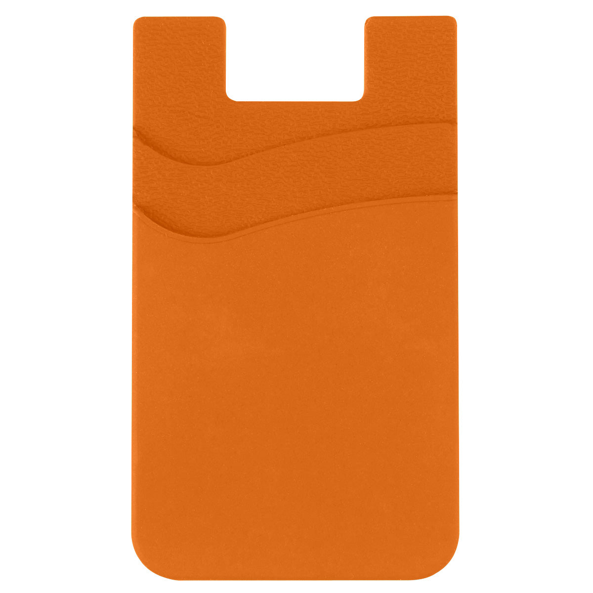 Dual Pocket Silicone Phone Wallet