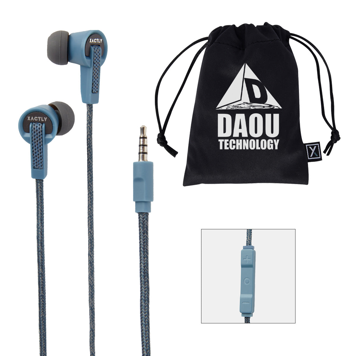 Krypton Wired Earbuds With Pouch