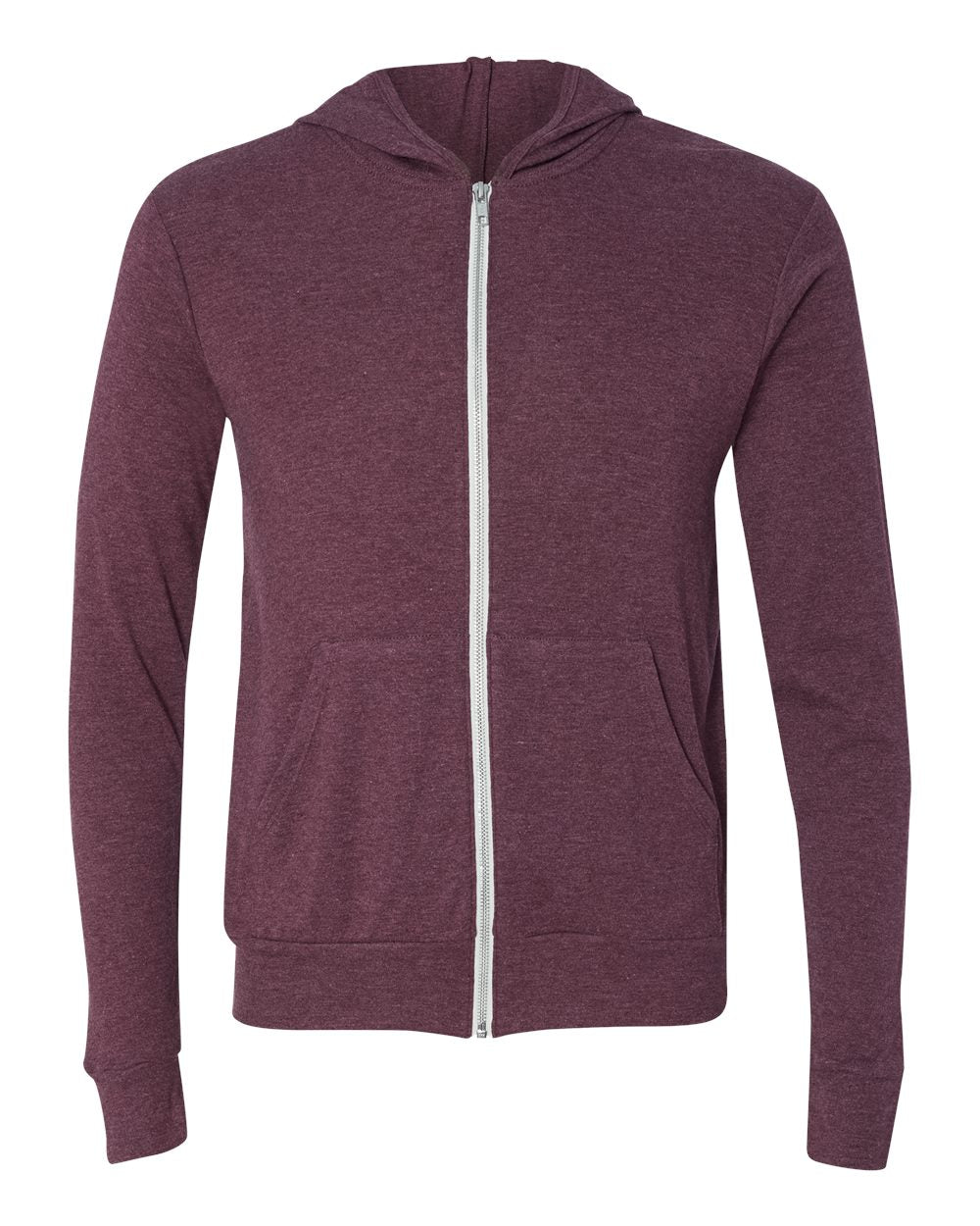 Bella + Canvas® Full-Zip Hooded Sweater