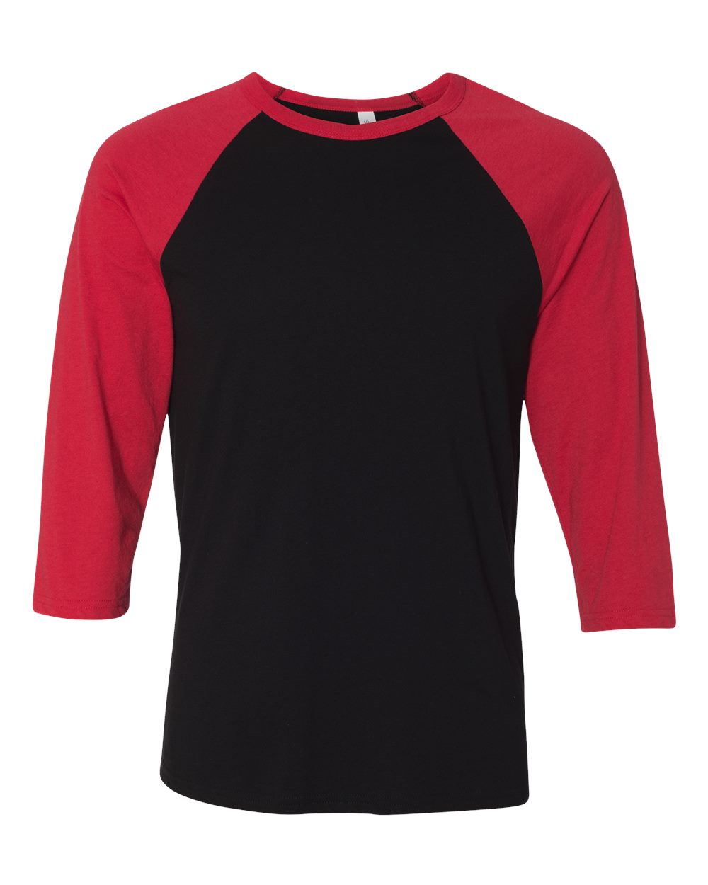 Bella+Canvas Unisex Three-Quarter Sleeve Baseball Tee