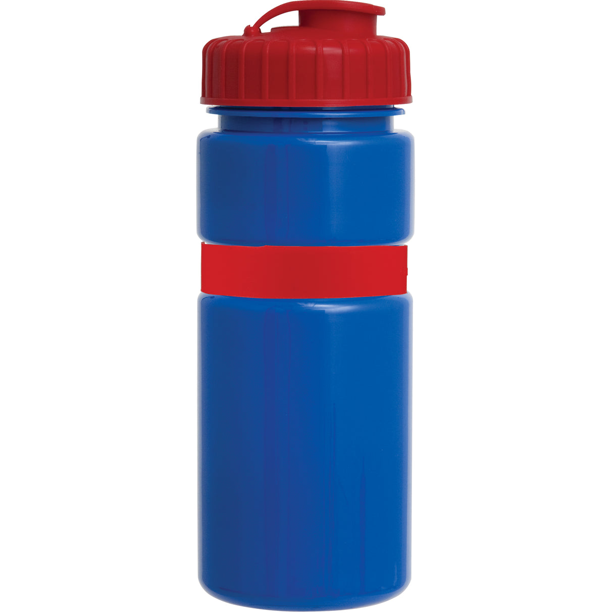 20 Oz. Sportster Bottle with Silicone Gripper Band w/ Push Pull Lid