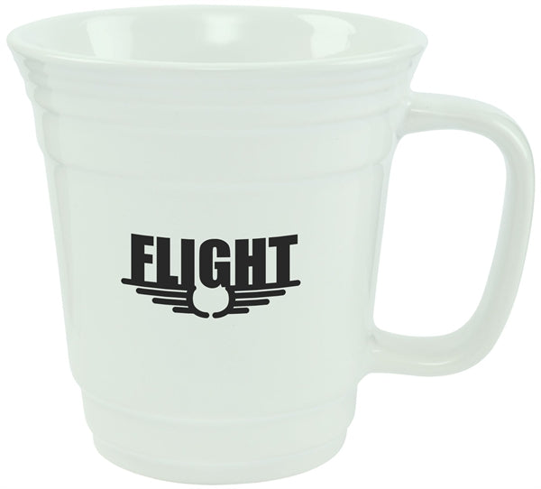 Fiesta 13.4oz white mug in Ripple gift box