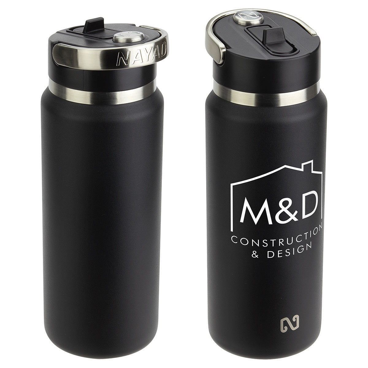 NAYAD® Ranger 26 oz Stainless Double-wall Bottle with Flip-Top Spout