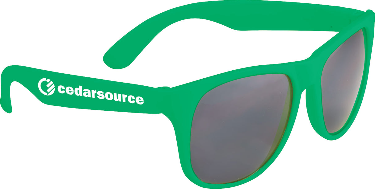 Solid Retro Sunglasses