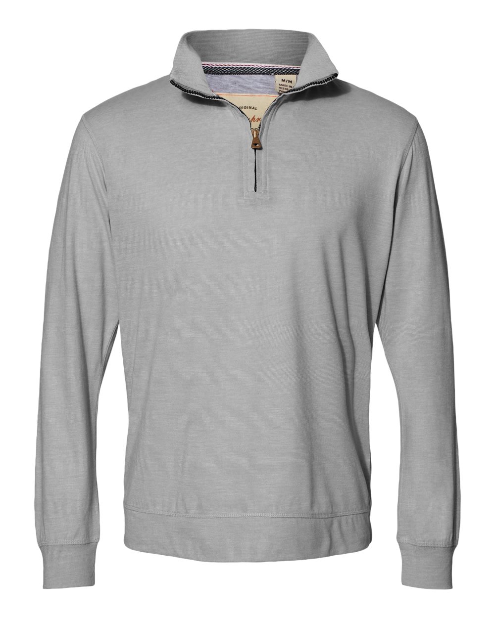 Weatherproof Vintage Microstripe Quarter-Zip Pullover