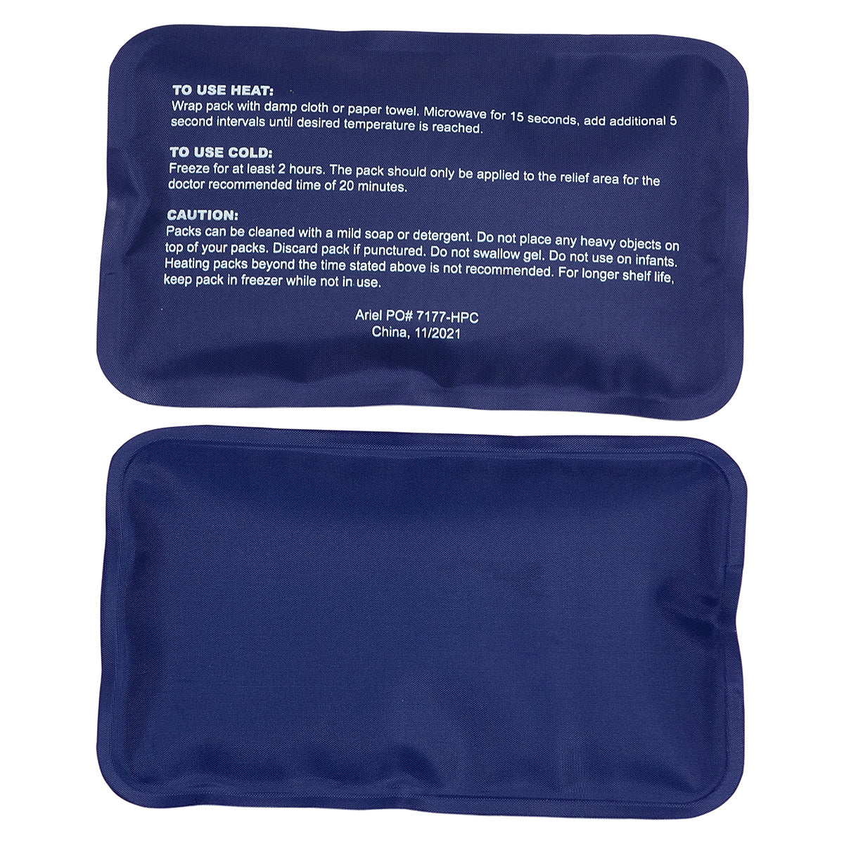 Rectangle Nylon-Covered Hot/Cold Pack