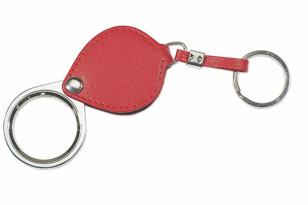 Magnifier Key Holder red