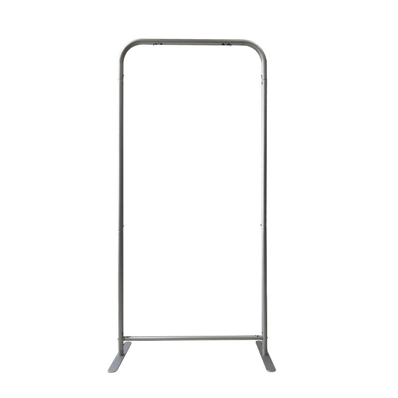 72 Hr Fast Ship - Tradeshow Booth Package Sleek, 3'Wide EuroFit Display and 6' Sublimated Tablecloth