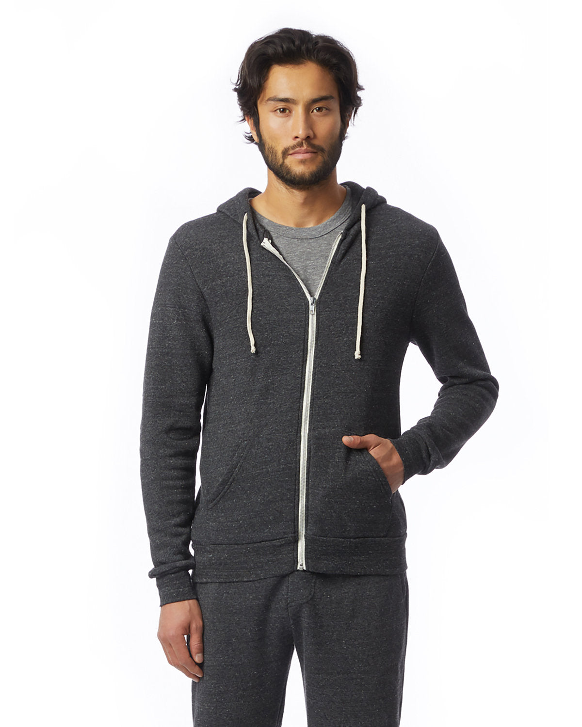 Alternative Unisex Rocky Eco-Fleece Zip Hoodie