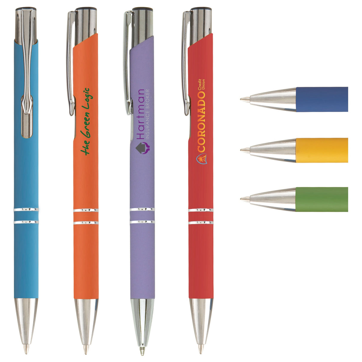 Tres-Chic Softy+ - ColorJet - Full Color Metal Pen