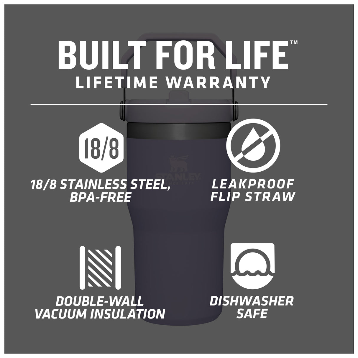 Stanley IceFlow Flip Straw Tumbler 20oz