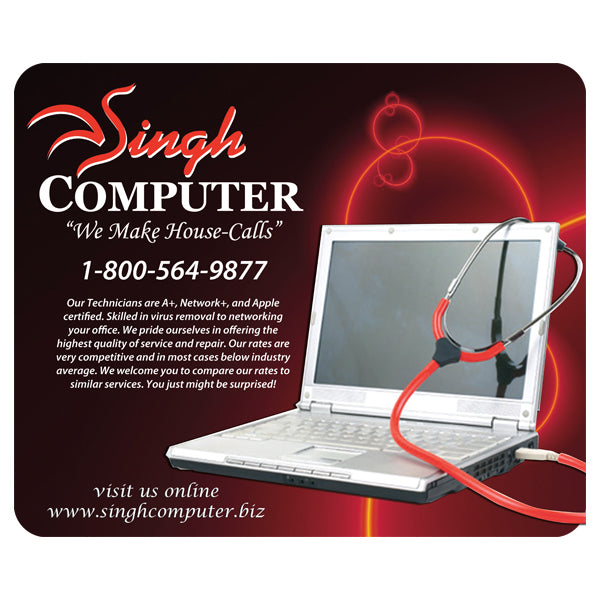 Rectangle Mousepad (1/16" Thick)