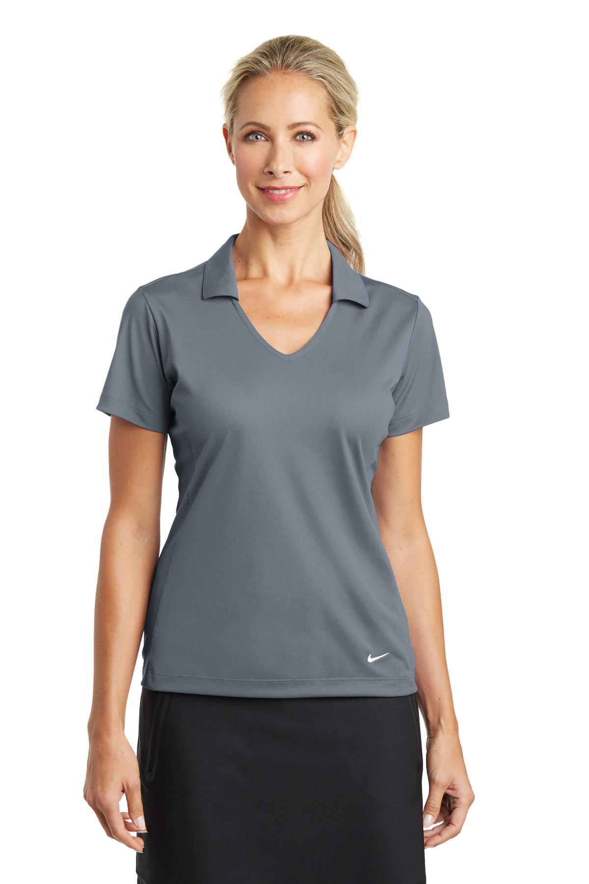 Nike Golf Ladies Dri-Fit Vertical Mesh Polo Shirt
