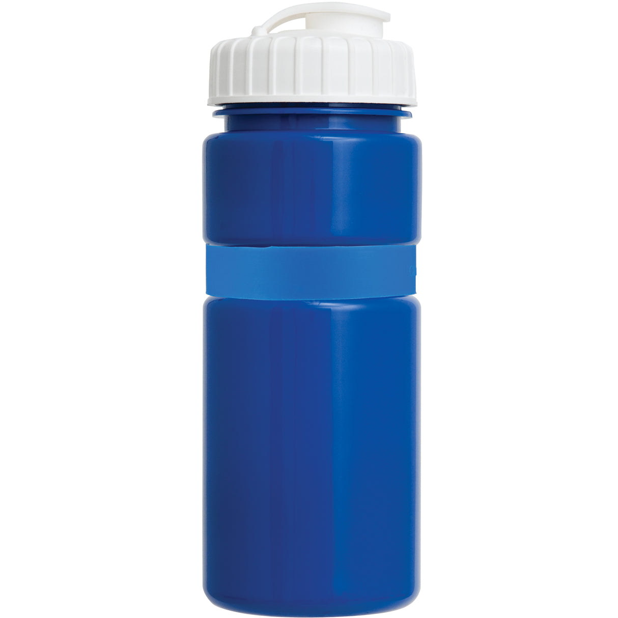 20 Oz. Sportster Bottle with Silicone Gripper Band w/ Push Pull Lid