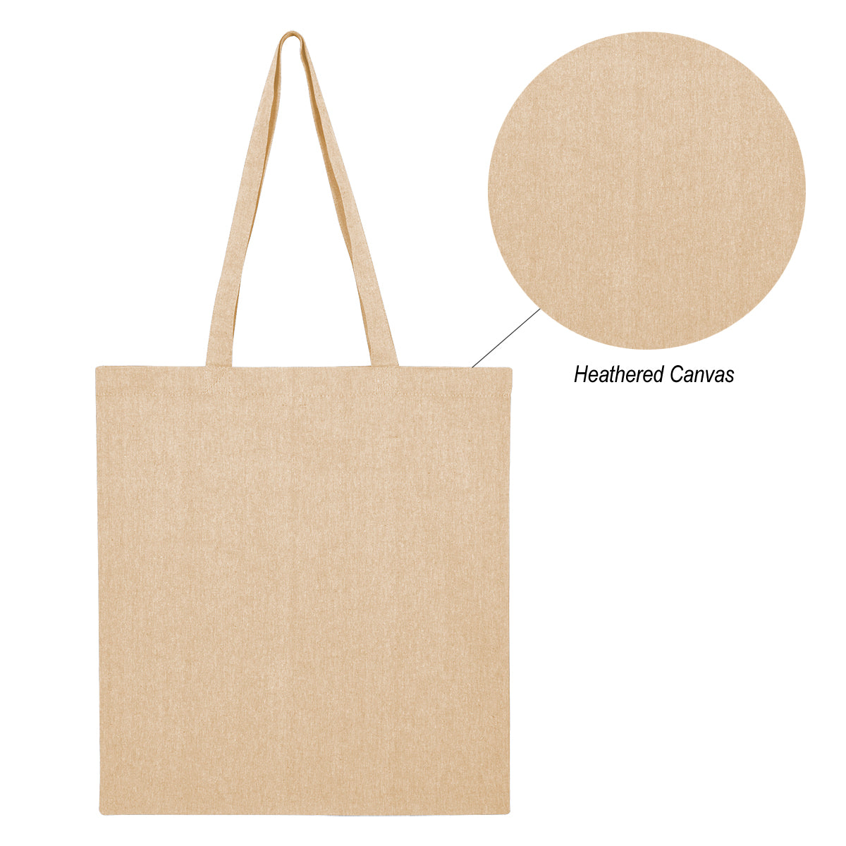 Harlow Heathered Tote Bag