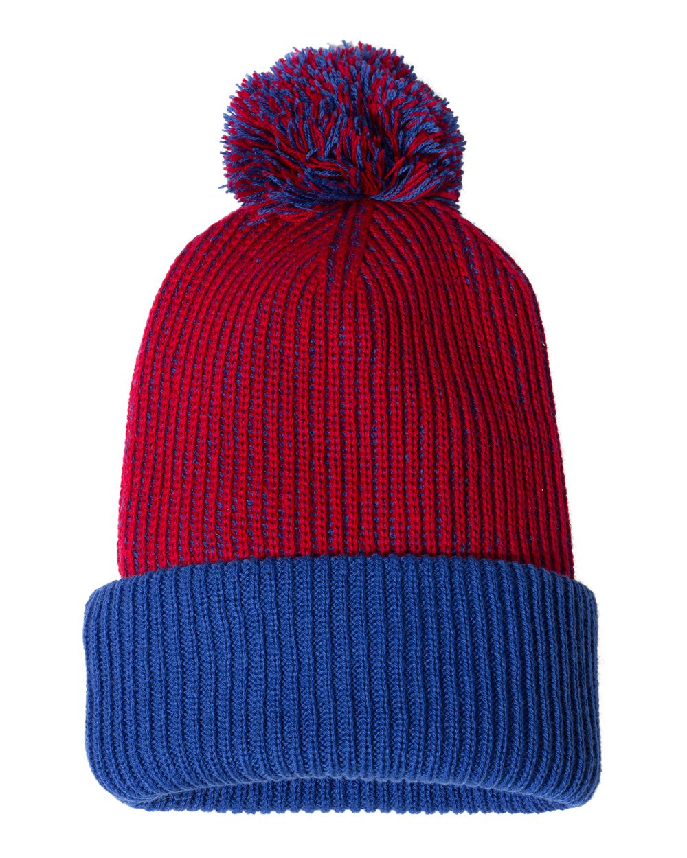 Sportsman 12" Knit Speckled Pom-Pom Beanie