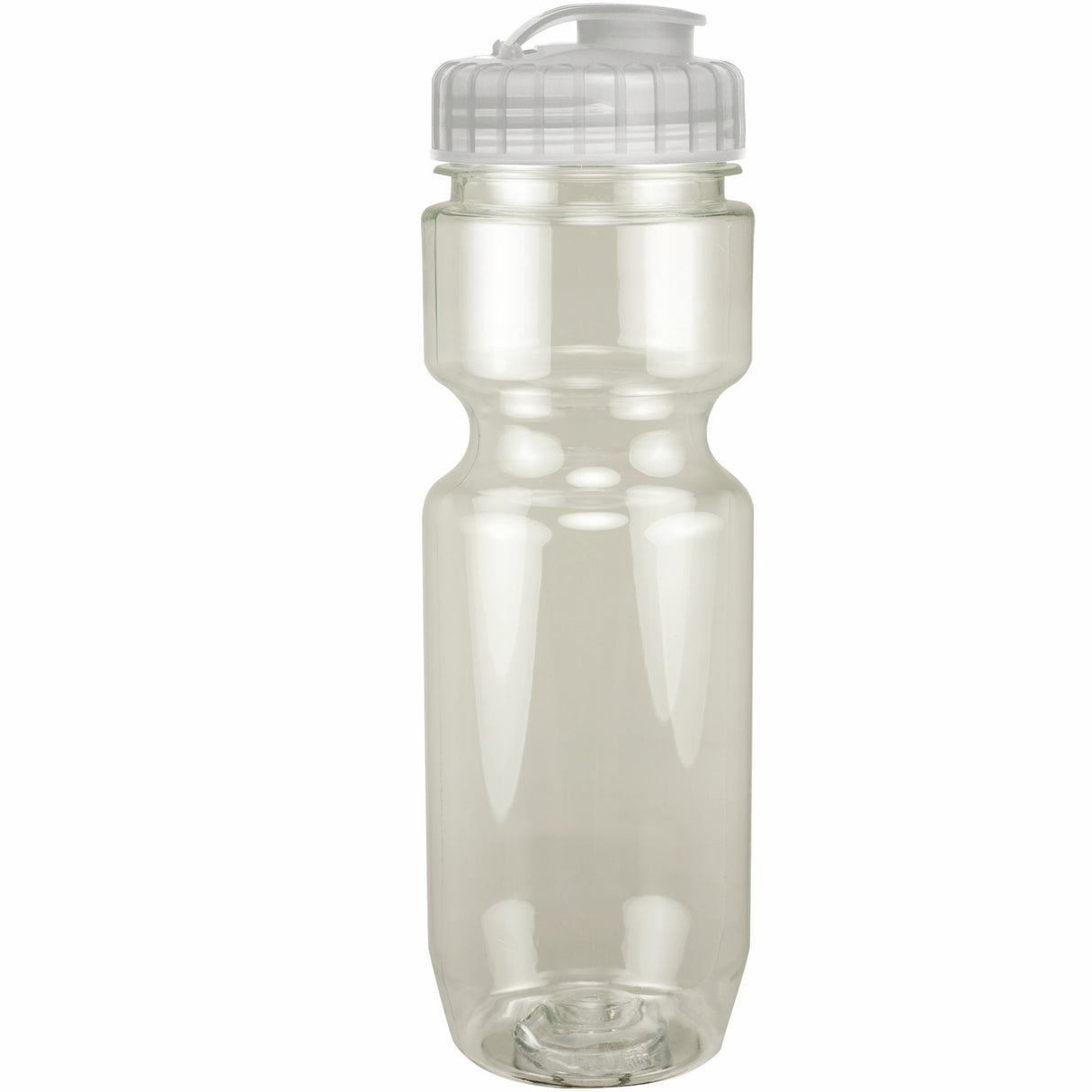 22 Oz. Translucent Bike Bottle w/ Flip Top Lid