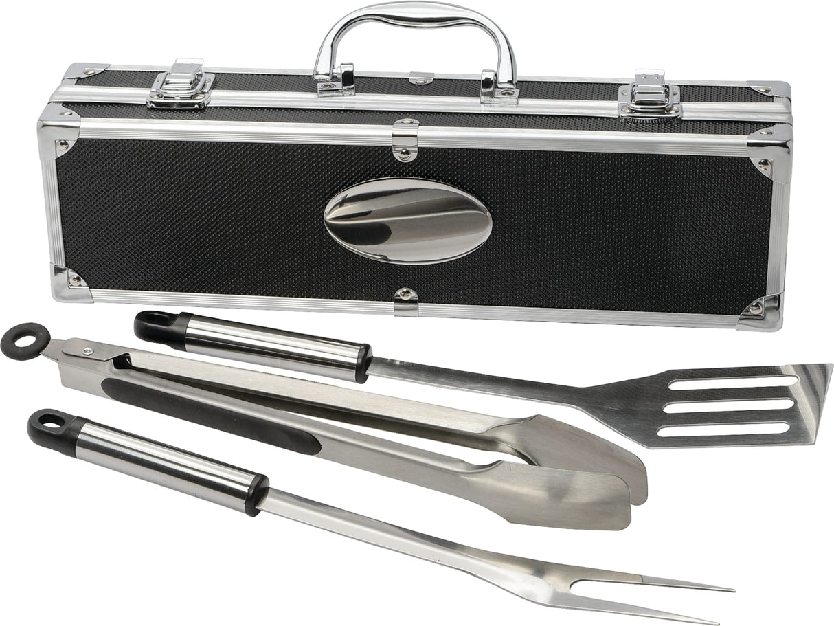 3 Piece BBQ set in Aluminum Case