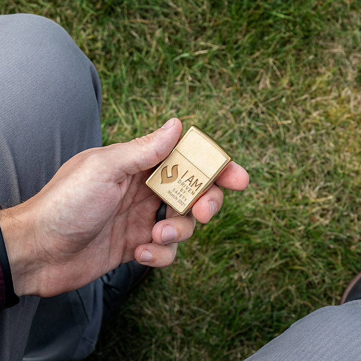 Zippo® Woodchuck USA Birch Windproof Lighter