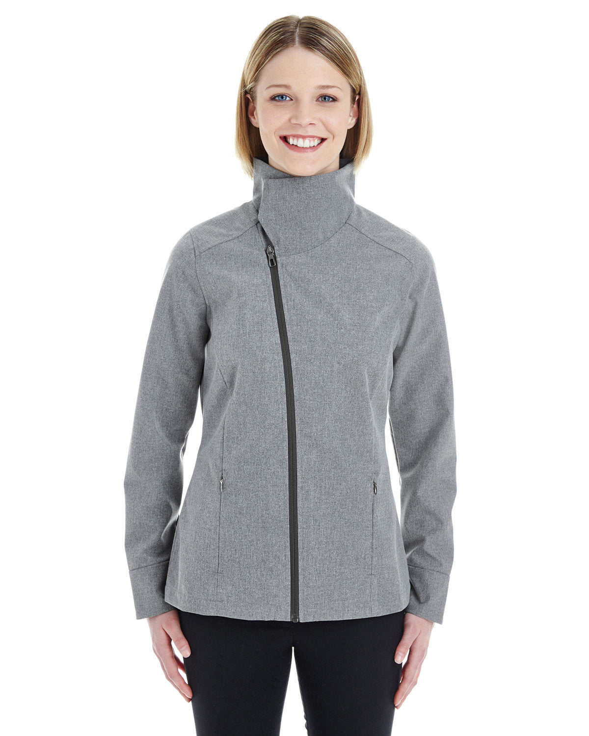 NORTH END Ladies' Edge Soft Shell Jacket with Convertible Collar