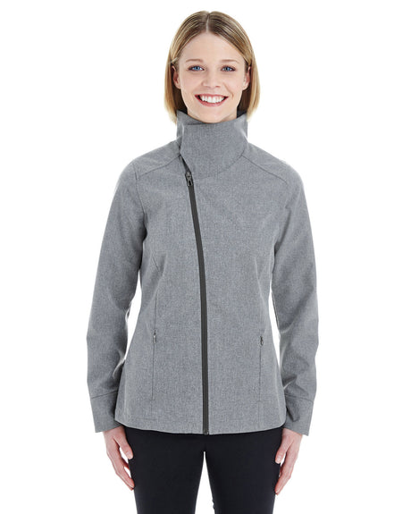 NORTH END Ladies' Edge Soft Shell Jacket with Convertible Collar