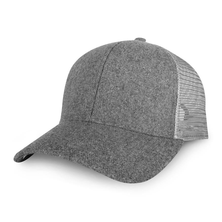 Premium Wool Blend Trucker Cap