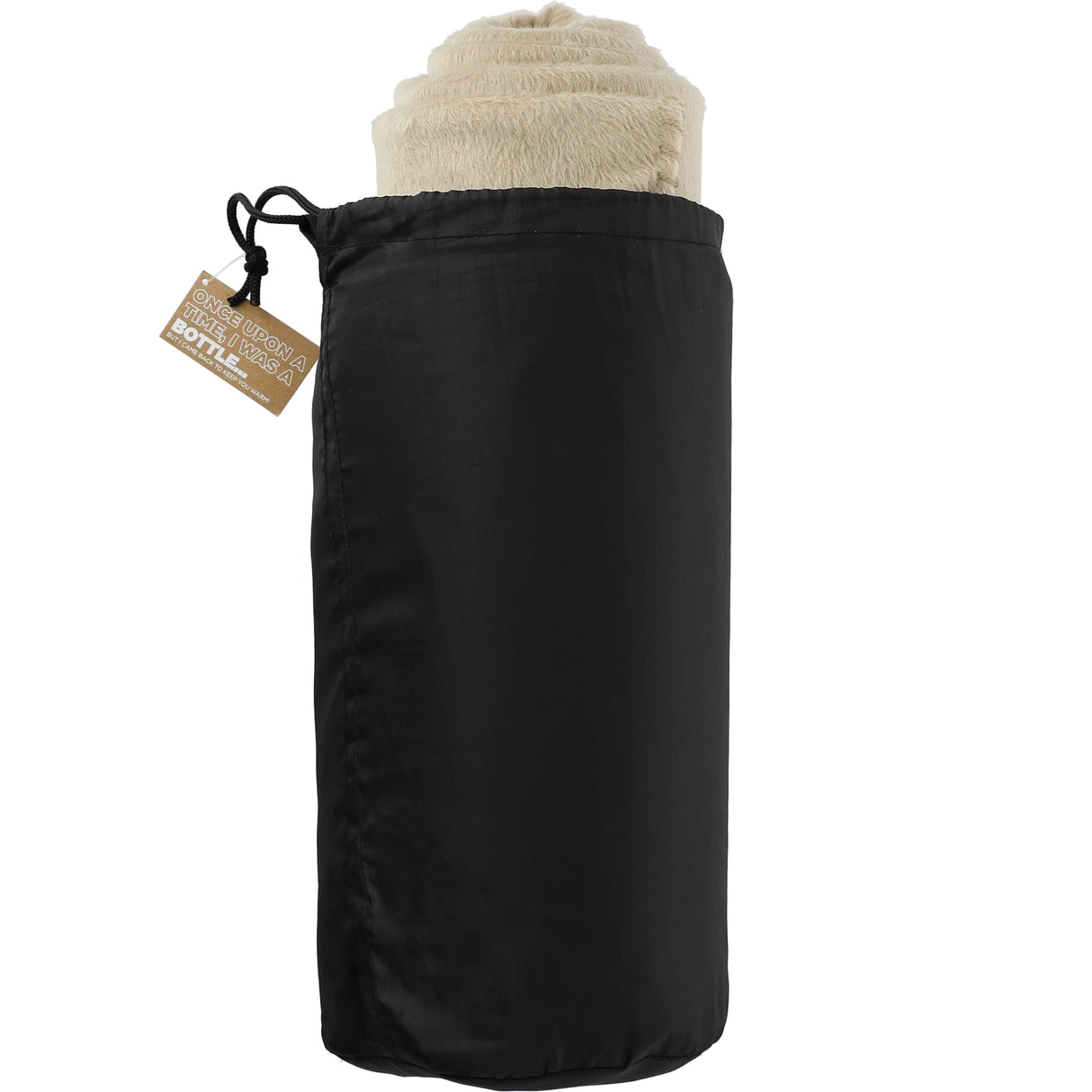 100% Recycled PET Fleece Blanket with RPET Pouch