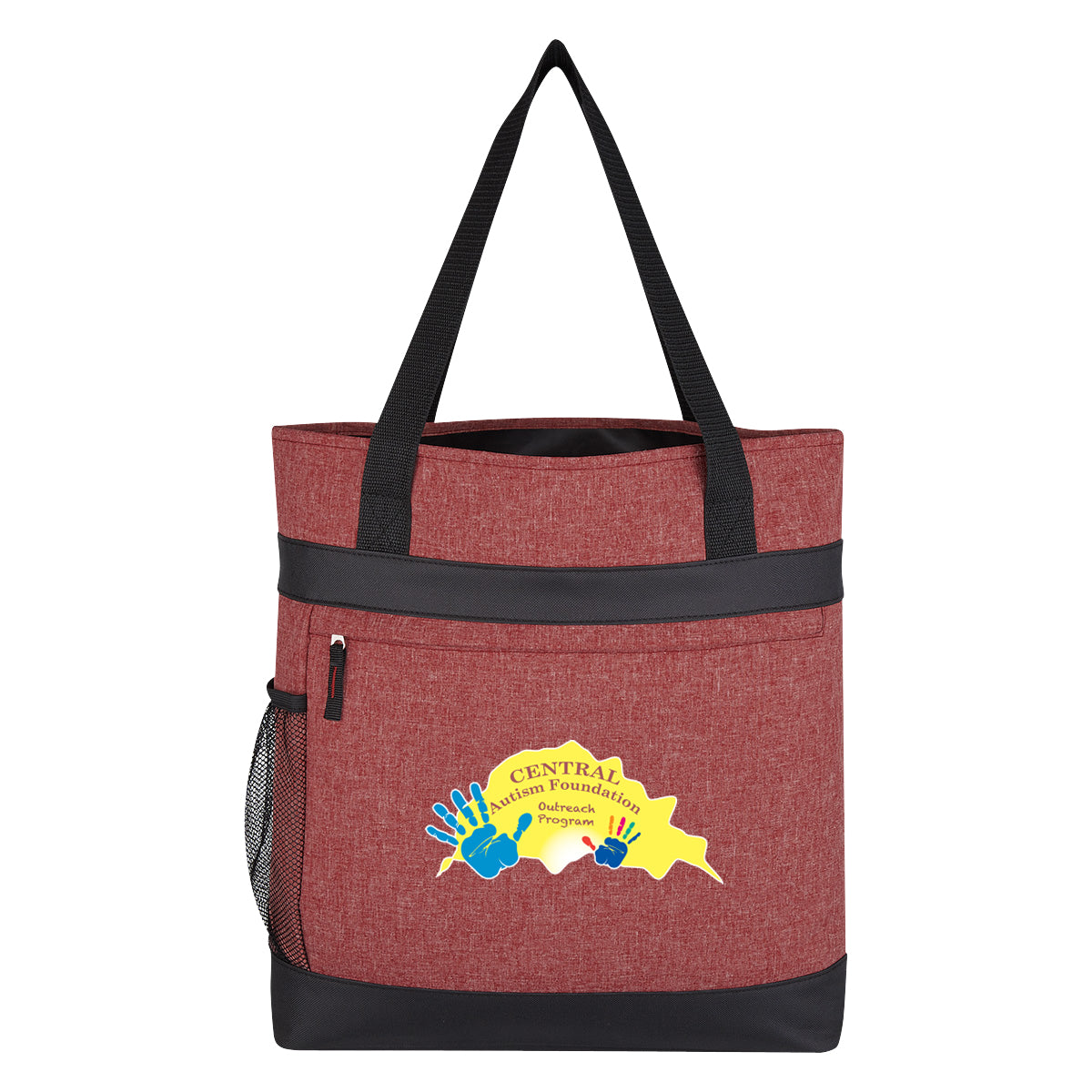 Hidden Zipper Outing Tote Bag
