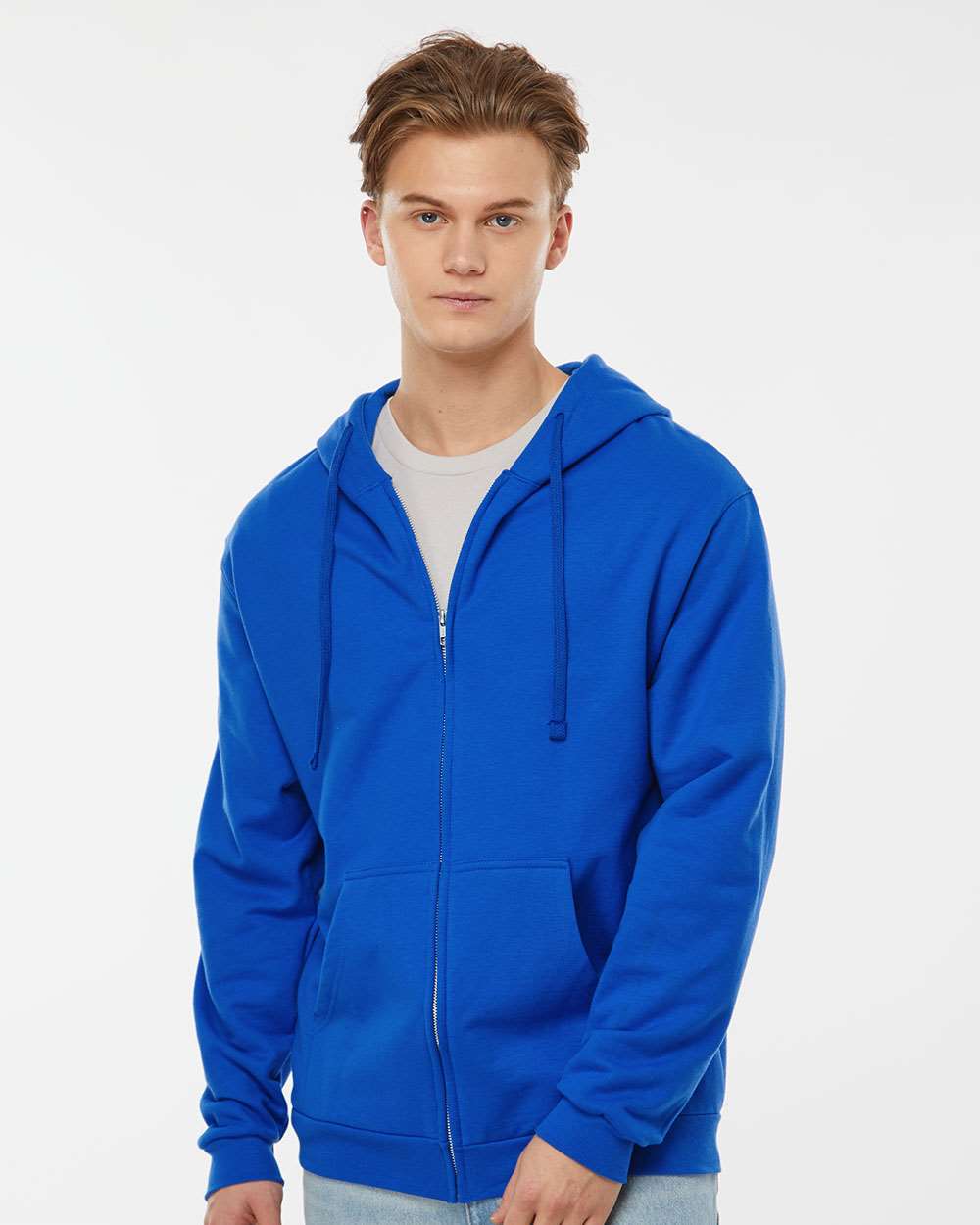 Tultex® Unisex Full-Zip Hooded Sweatshirt