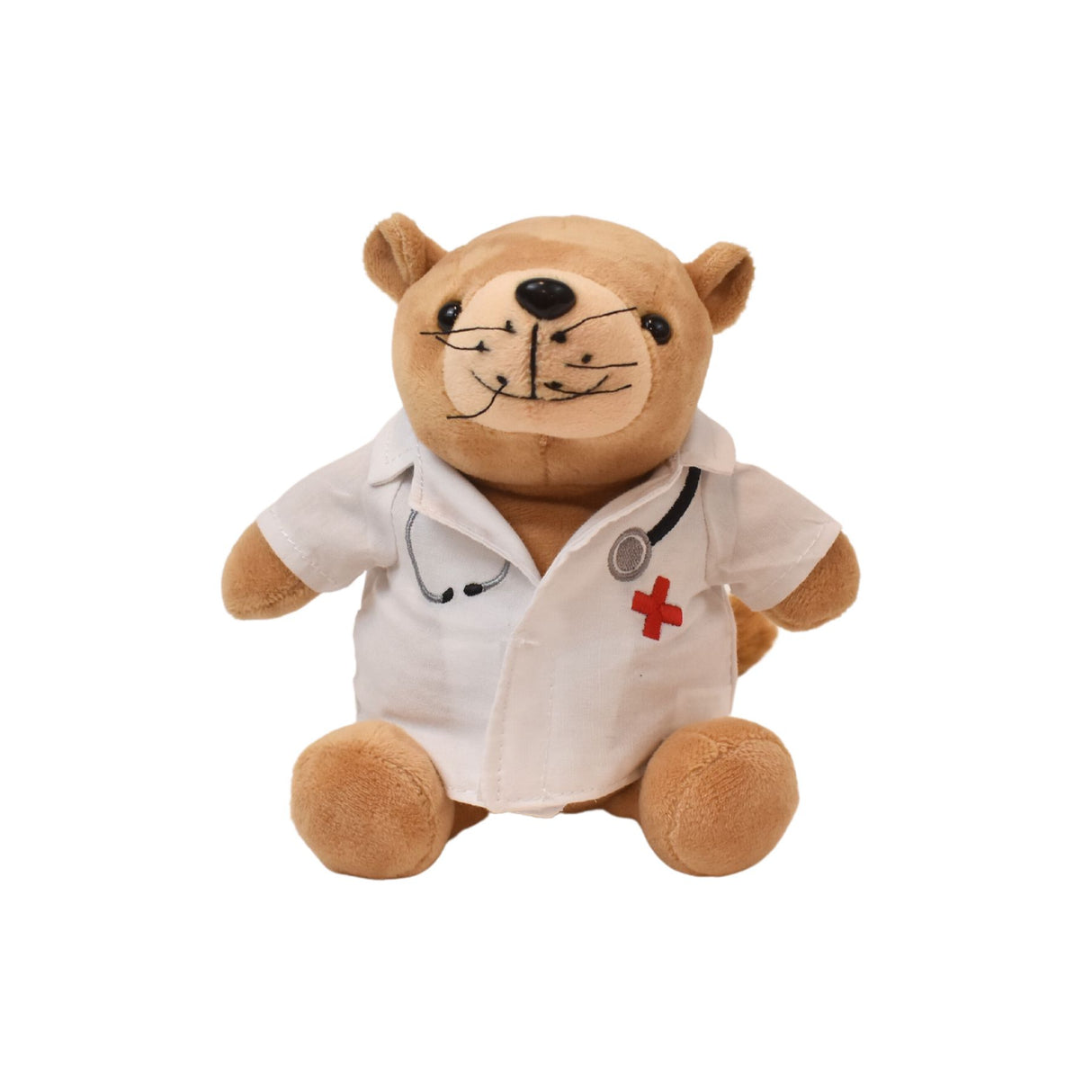 6" Mini Me Monty Marmot w/Doctor Coat