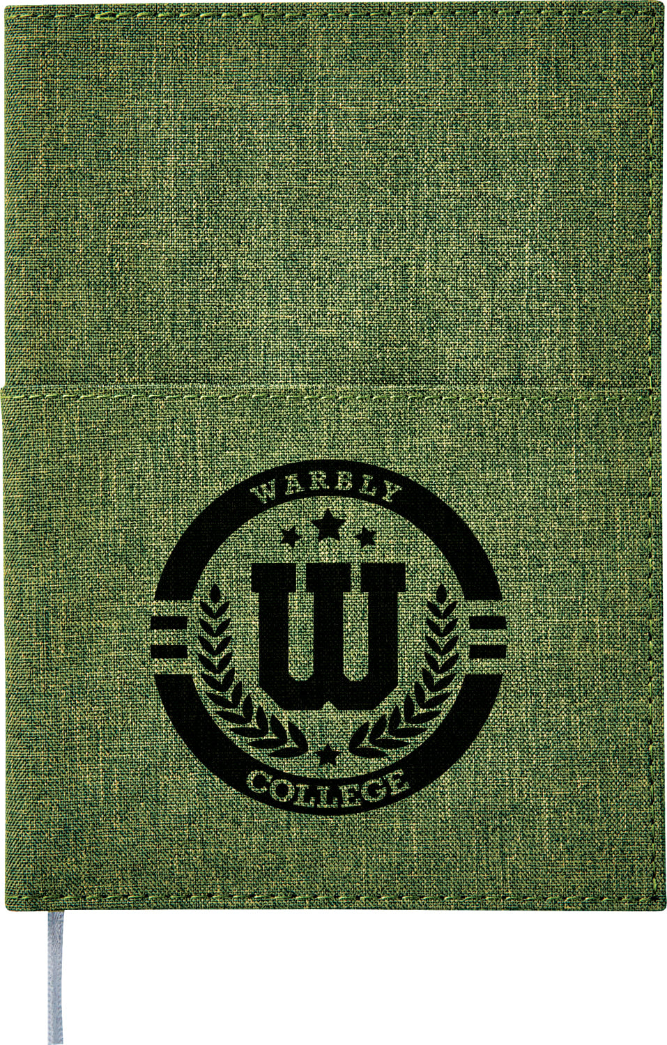 5" x 7" FSC® Mix Canvas Pocket Refillable Notebook