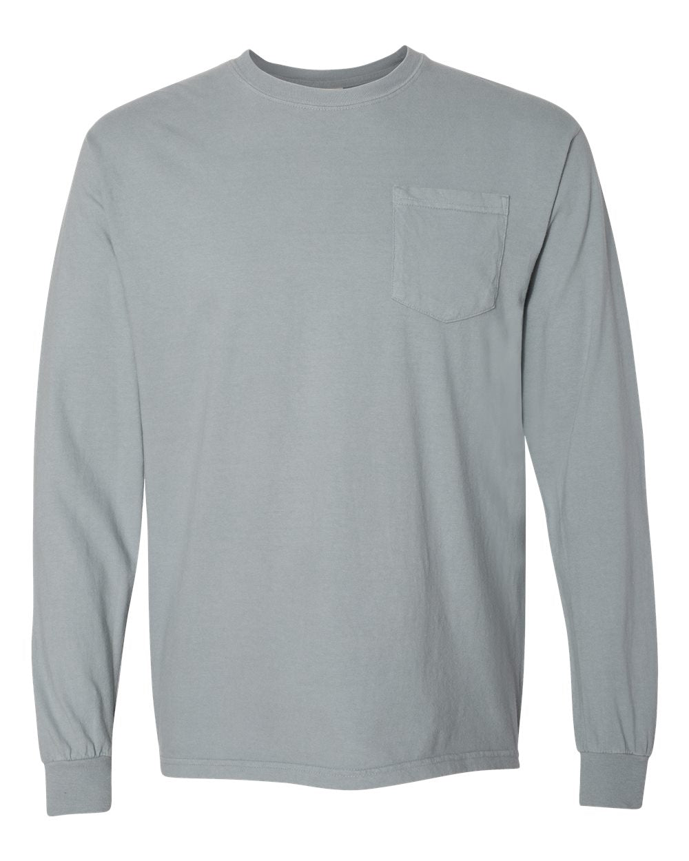 Comfort Colors Garment-Dyed Heavyweight Long Sleeve Pocket T-Shirt