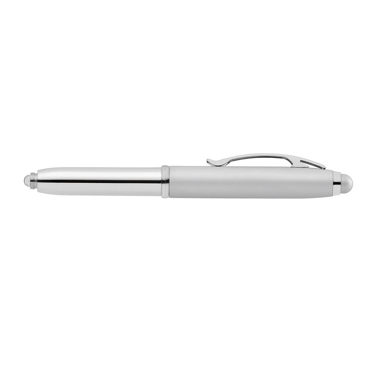 Vivano Softy Metallic Pen w/ LED Light and Stylus - ColorJet