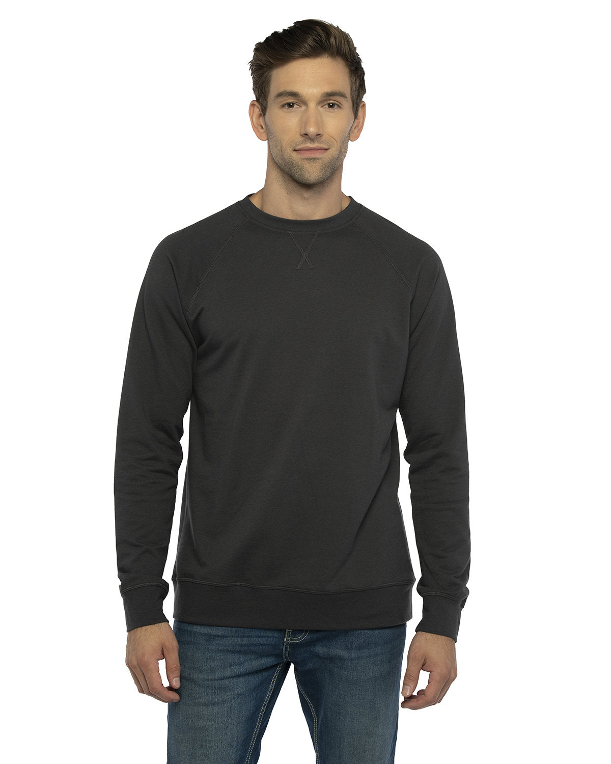 NEXT LEVEL APPAREL Unisex Laguna French Terry Raglan Sweatshirt