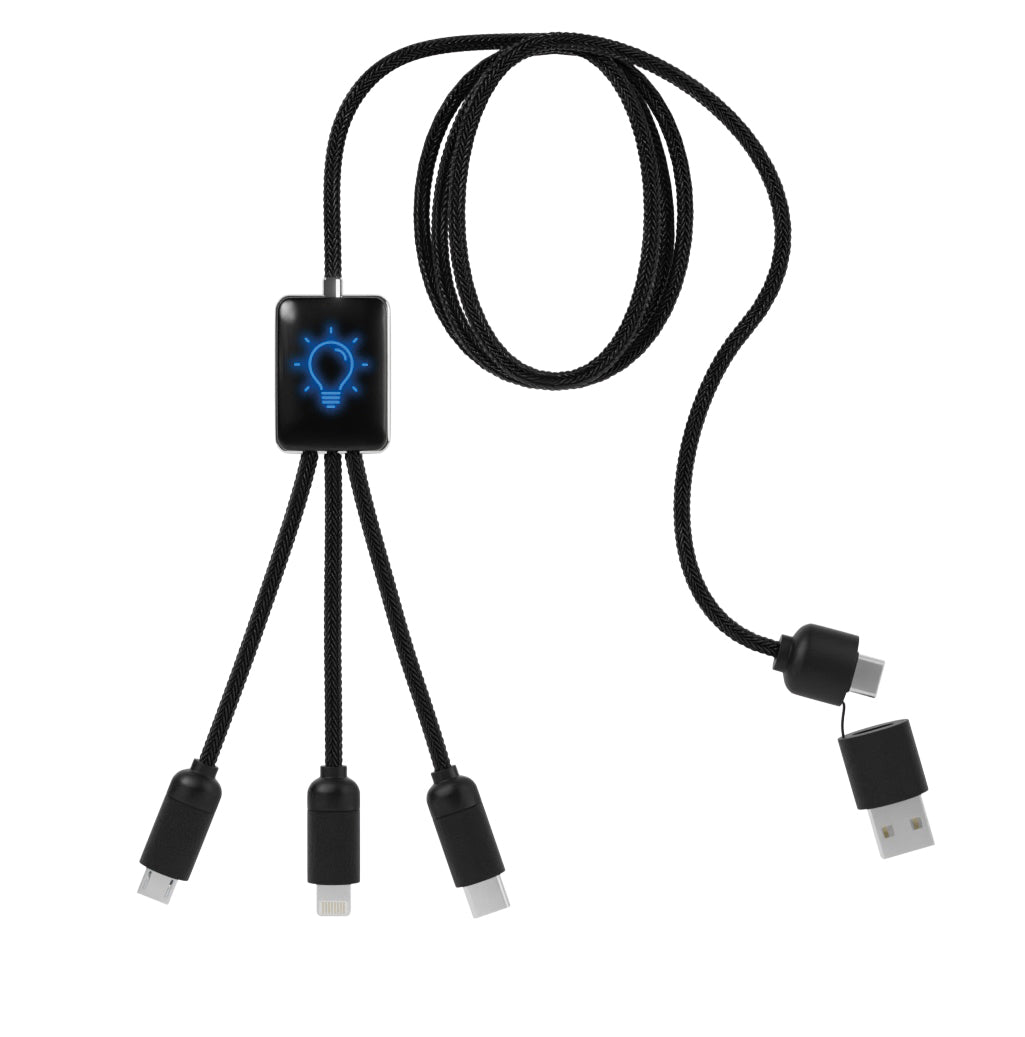 SCX Design® 5-in-1 Eco Easy-to-Use Cable