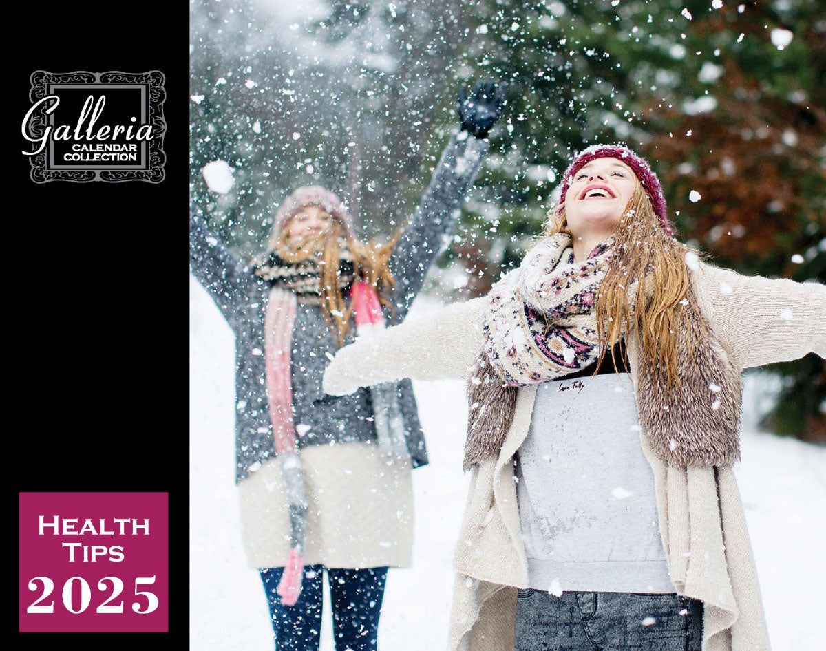 Galleria Wall Calendar 2025 Health Tips