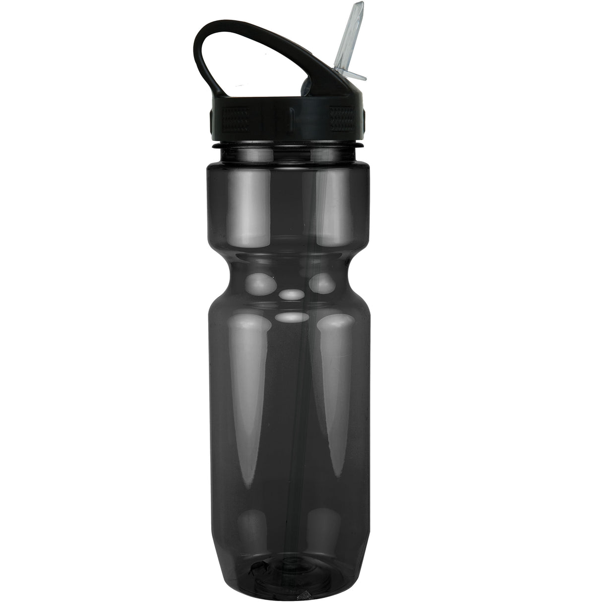 22 Oz. Translucent Bike Bottle w/ Sport Sip Lid and Straw