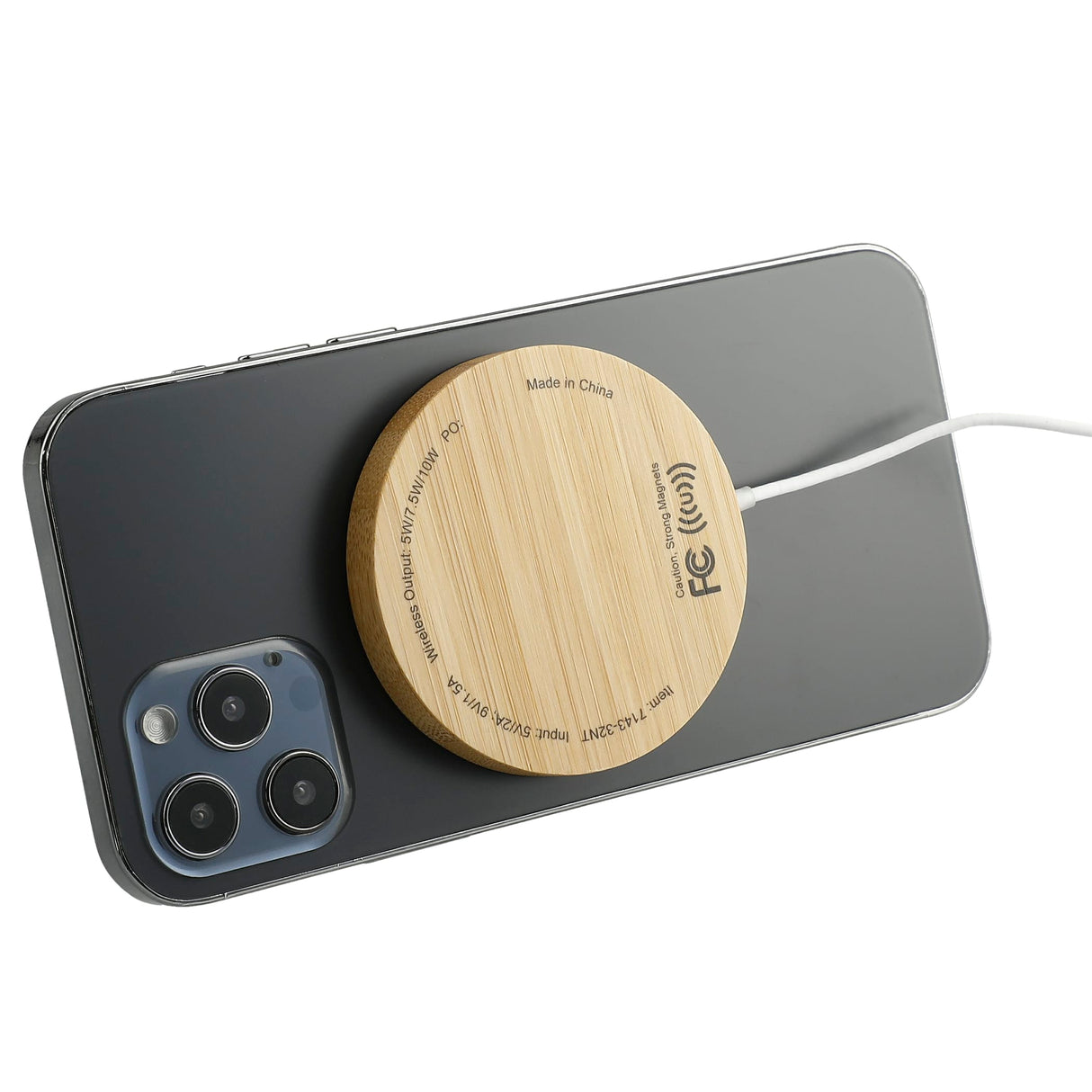 Bamboo MagClick™ Fast Wireless Pad