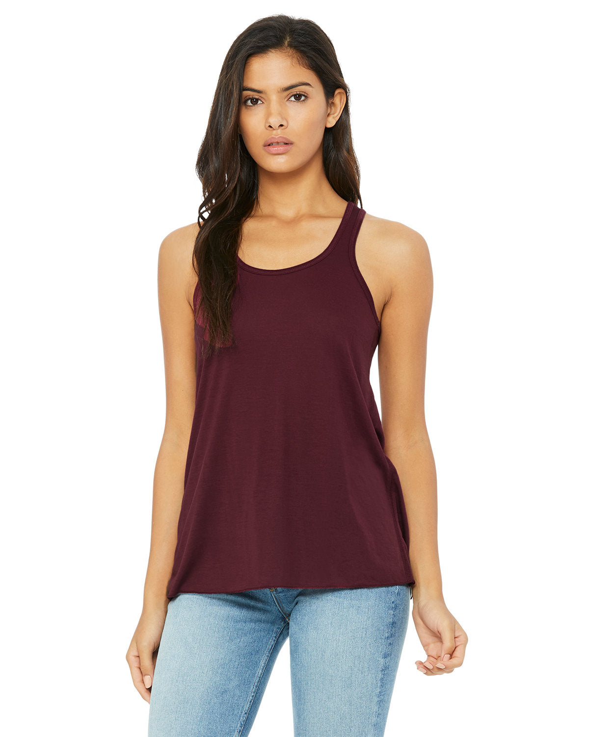 000038 BELLA+CANVAS Ladies' Flowy Racerback Tank
