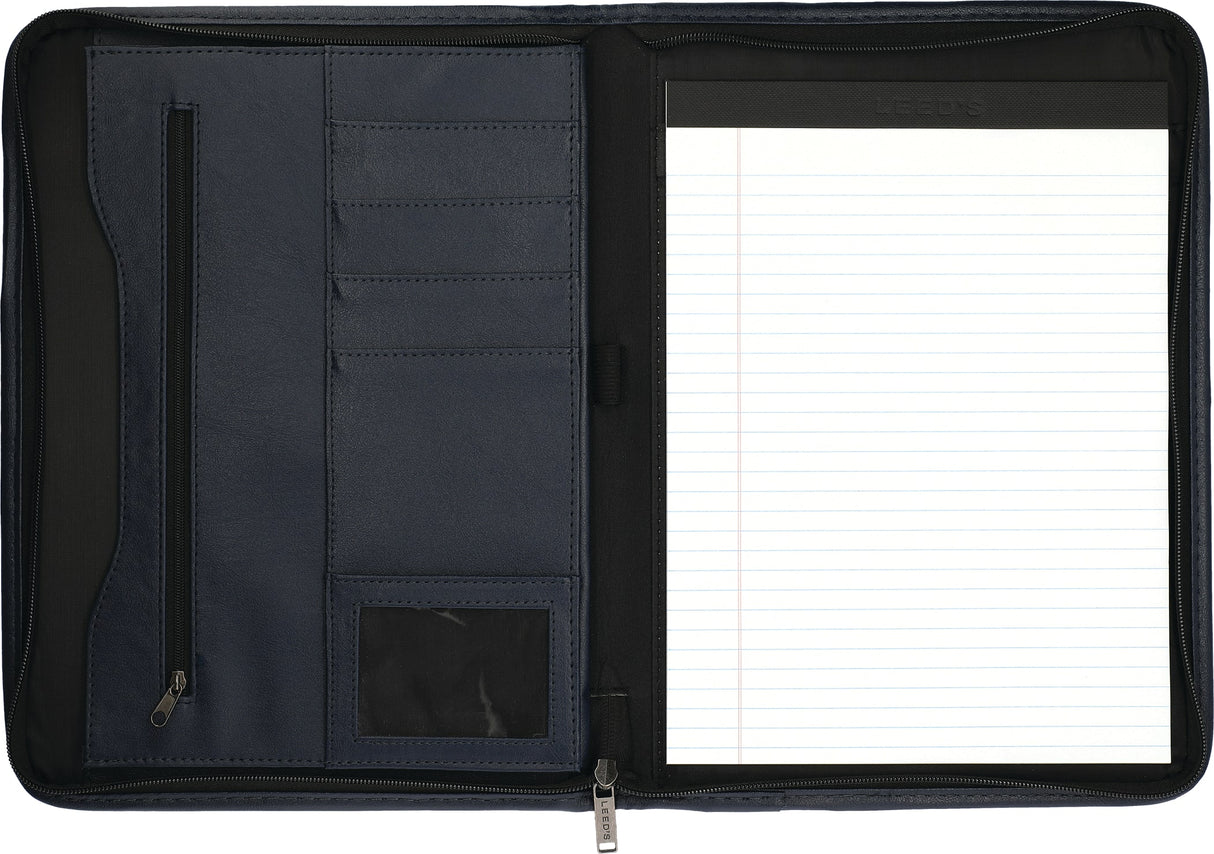 Executive DuraHyde Zippered Padfolio FSC Mix Paper
