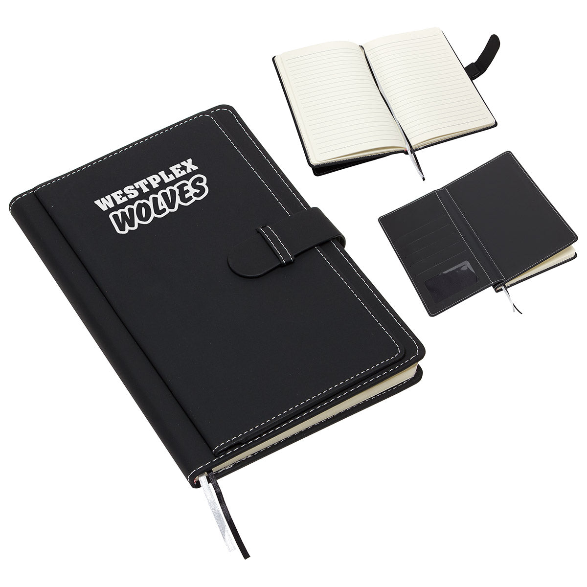 000790 Travel Journal with Card Pockets