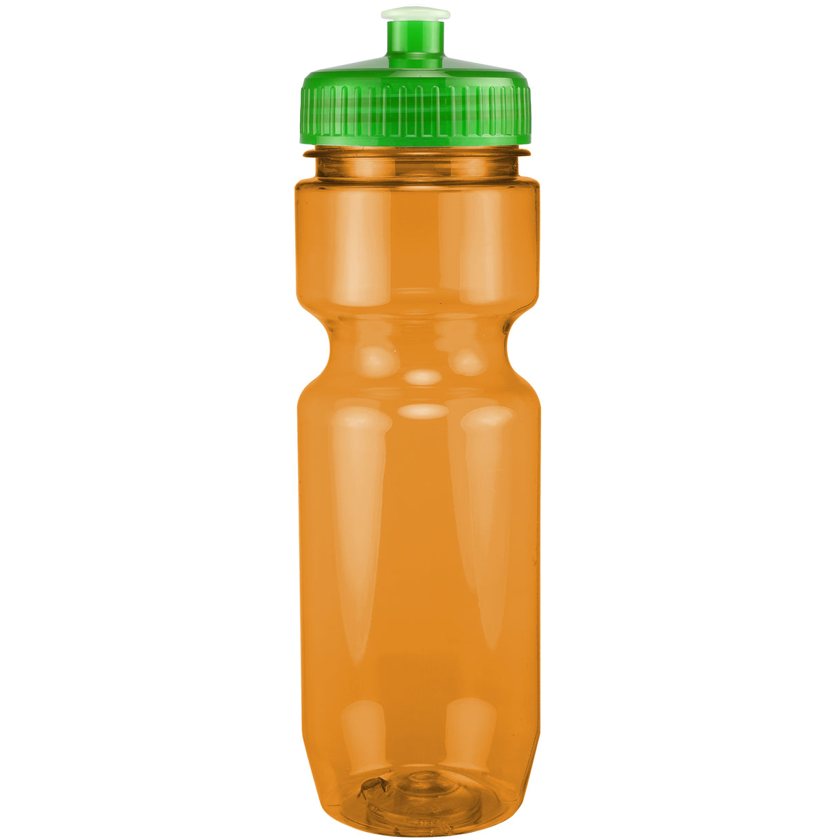 22 Oz. Translucent Bike Bottle w/ Push Pull Lid