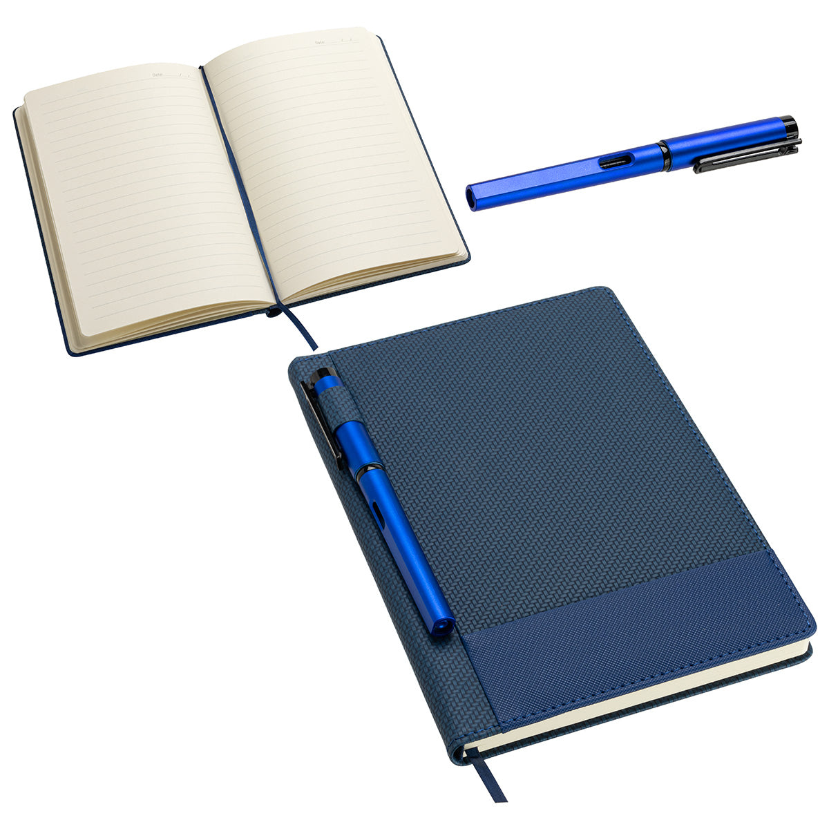 Symposium Textured Journal with Pen