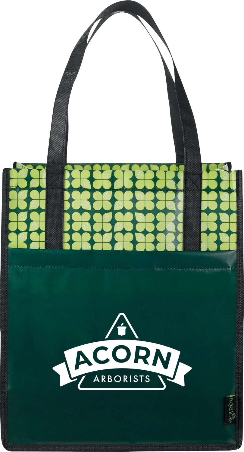 Big Grocery Laminated Non-Woven Tote