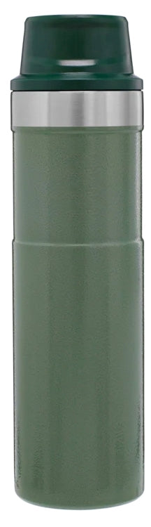 Stanley® Classic Trigger-Action travel mug 20 oz hammertone green - Etched