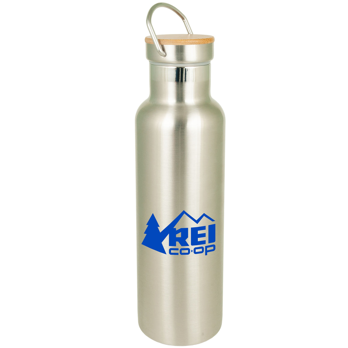 20 oz Bedford Double Walled Stainless Water Bottle with Bamboo Lid