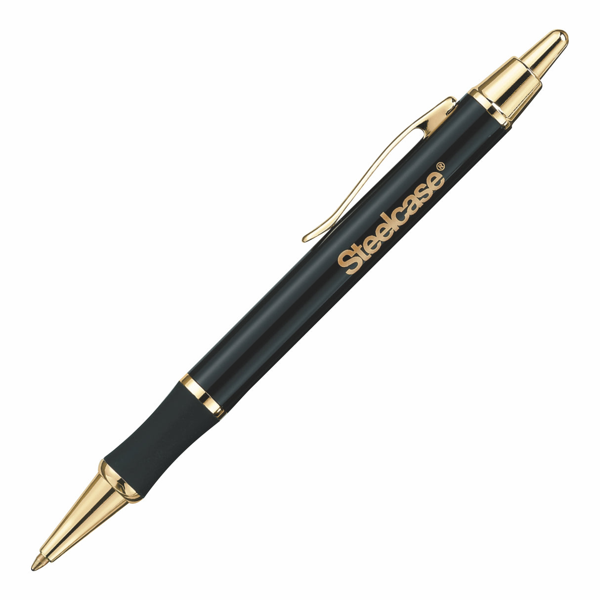 Westpoint Metal Plunger Action Pen w/ Gold or Silver Trim (Stock 3-5 Days)
