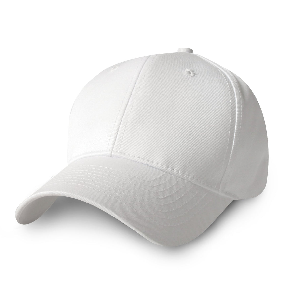 Constructed Cotton Twill Solid Cap (Solid Colors)