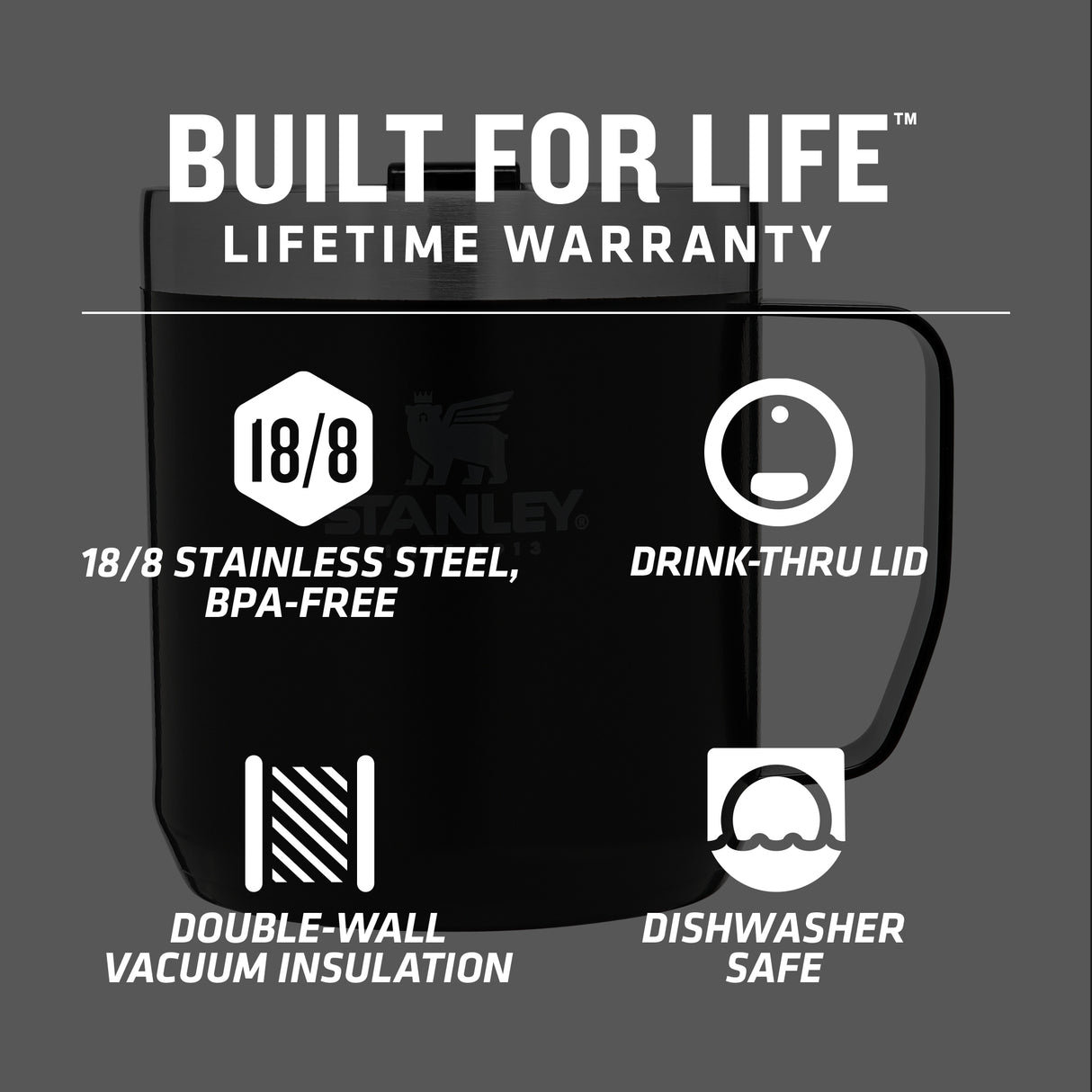 Stanley Legendary Camp Mug 12oz